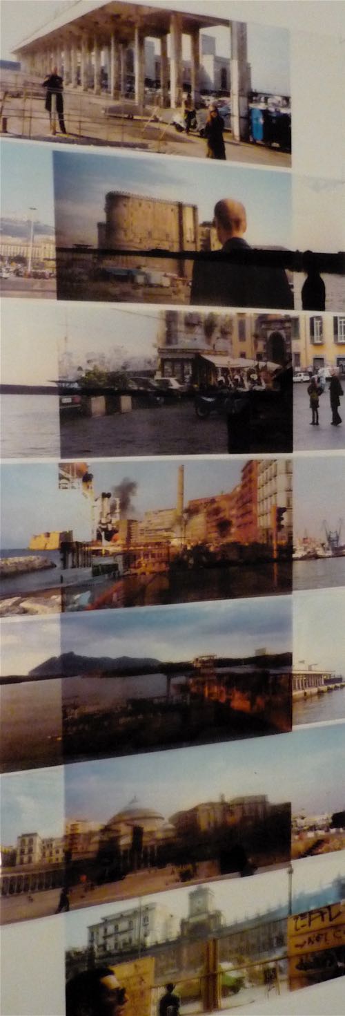 Naples - Farewell to legality - Assumption of inconspicuous normality. Photo collage 2008